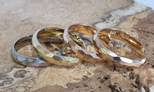 4 Ringe aus unserer Werkstatt